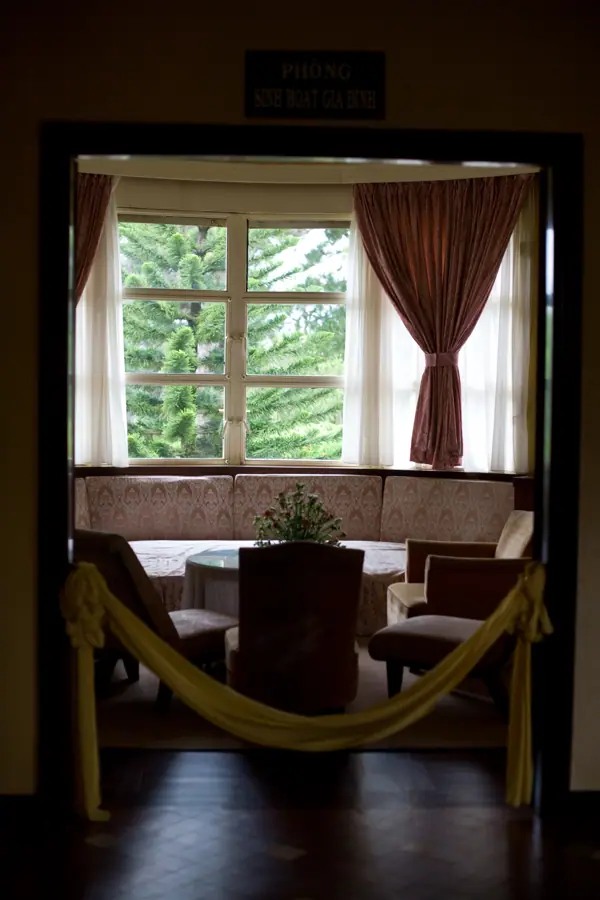 Bao Dai's Summer Palace - The Family Living Room