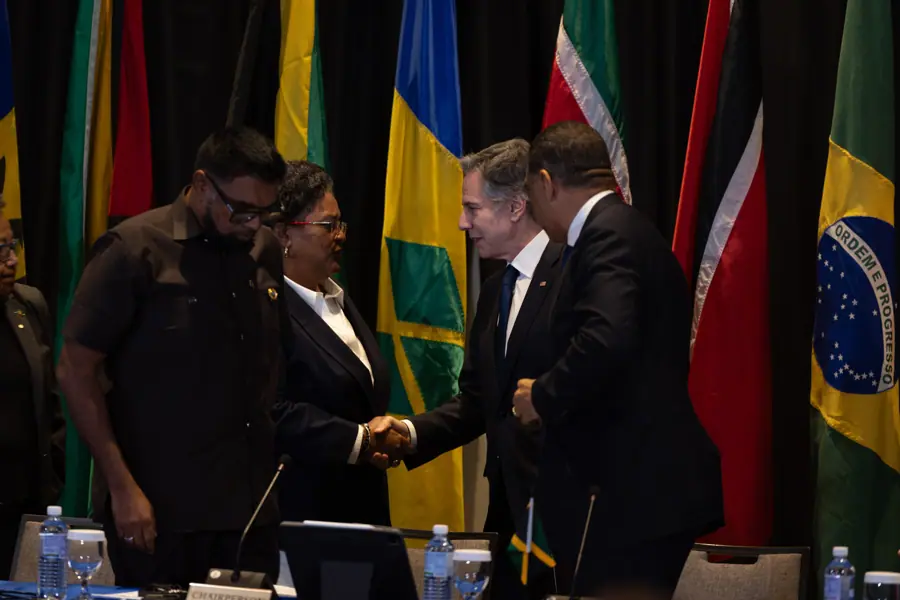 Secretary Blinken Attends Meeting on Haiti - 53582427579
