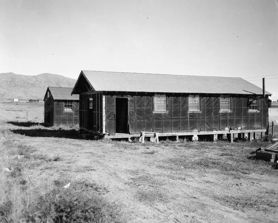 Barracks from Japanese American Internment Camp (3387881802)