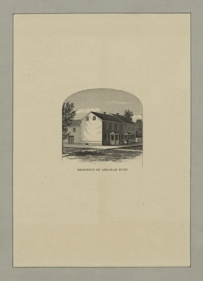 Residence of Abraham Hunt (NYPL NYPG94-F149-419977)