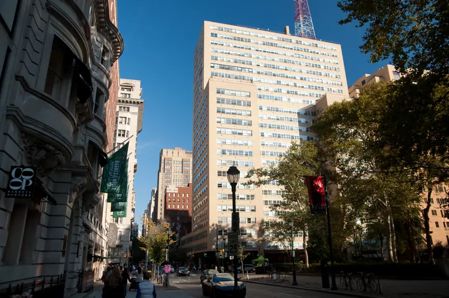 The Rittenhouse Claridge, Walnut St looking east