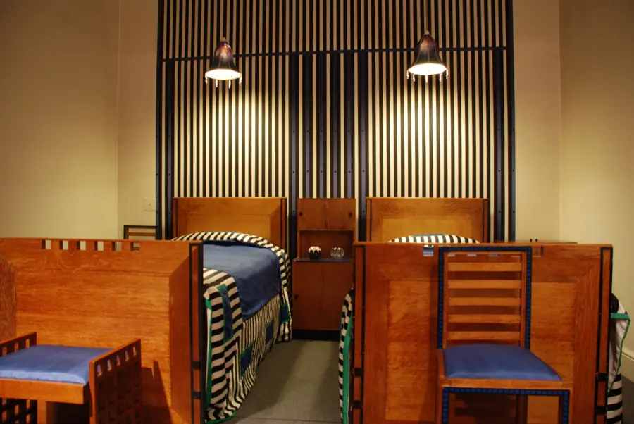 Bedroom furniture by Charles Rennie Mackintosh