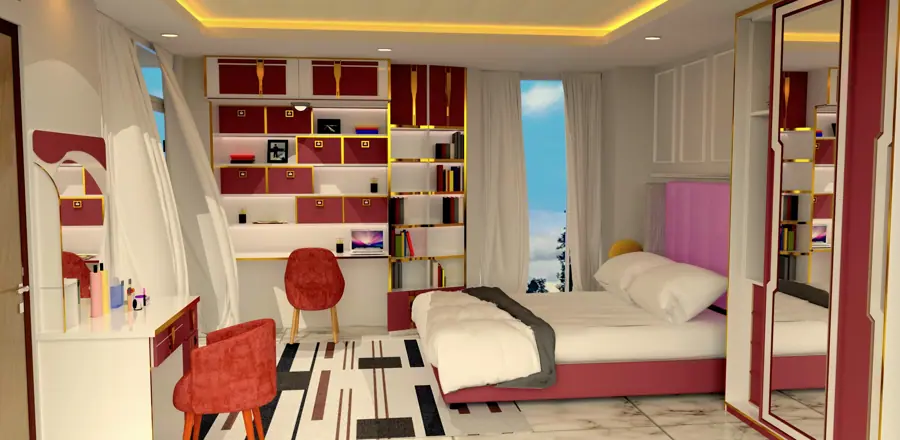 Child Bed Interior