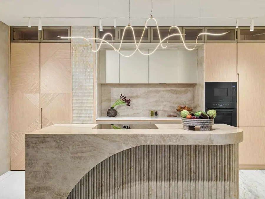 Interior of FAURA showroom, Westminster, London 02