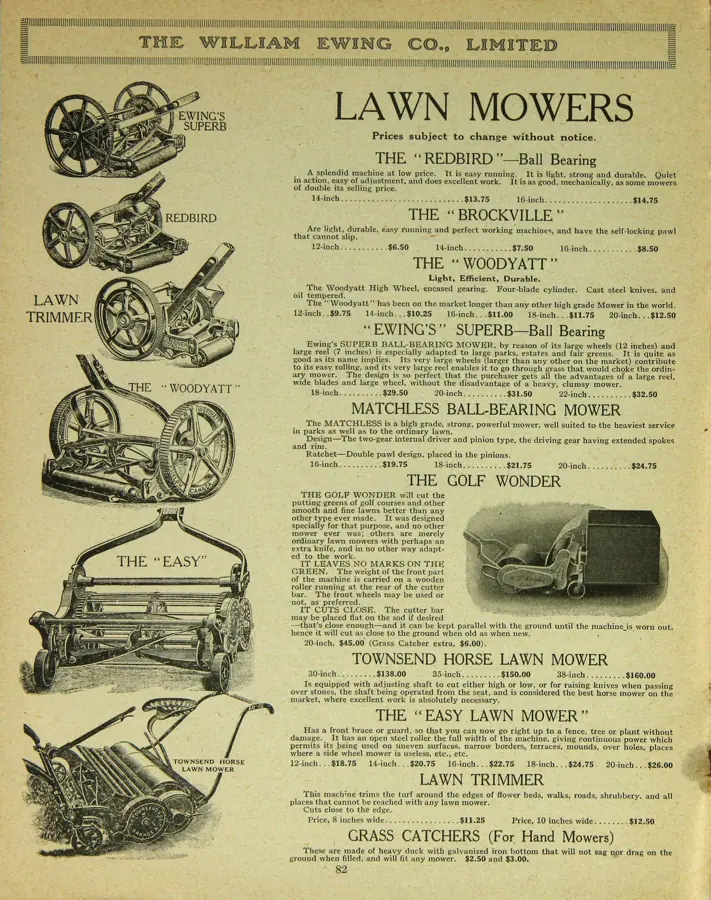 William Ewing Company materials (Page 82) BHL47107699