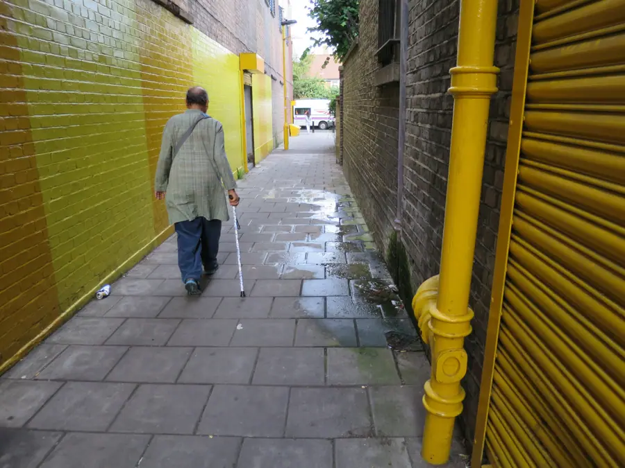 Albert Place - leaking pipe & blocked drain gully