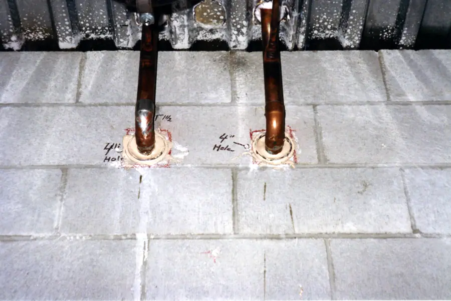 2 inch copper pipe firestops