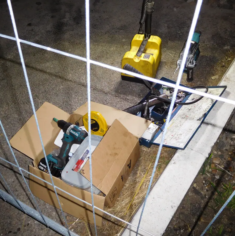 Tools used for track renewal